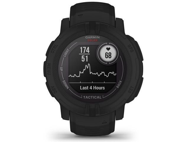 Garmin - Instinct 2 Solar Tactical Edition 45mm Smartwatch Fiber-reinforced Polymer - Black - (2022) - image 5