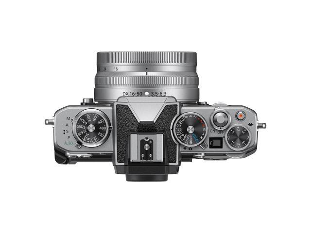 Nikon - Z fc 4K Video Mirrorless Camera w/ NIKKOR Z DX 16-50mm f/3.5-6.3 VR - Black/Silver - image 4