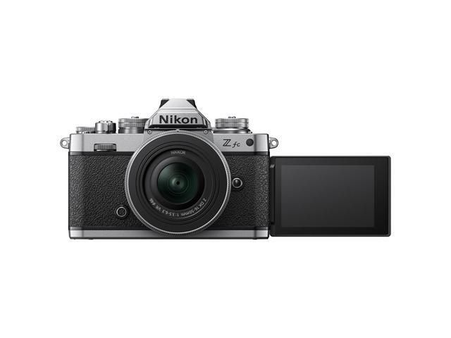 Nikon - Z fc 4K Video Mirrorless Camera w/ NIKKOR Z DX 16-50mm f/3.5-6.3 VR - Black/Silver - image 6