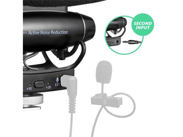 JOBY Wavo PRO Directional On-Camera Shotgun Microphone, Black #JB01715