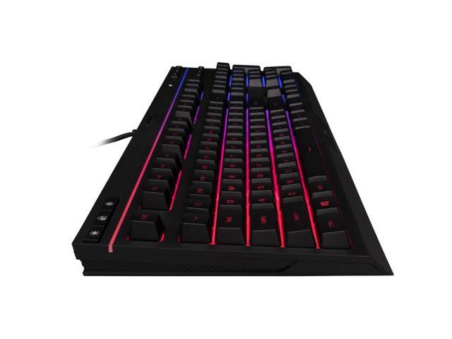 HyperX - Alloy Core Full-size Wired Gaming Membrane Keyboard with RGB Lighting - Black - image 12