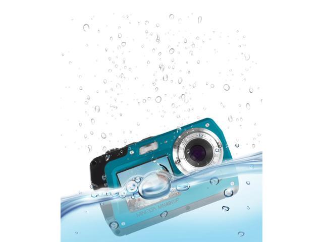 Minolta - MN40WP 48.0 Megapixel Waterproof Digital Camera - Blue - image 5