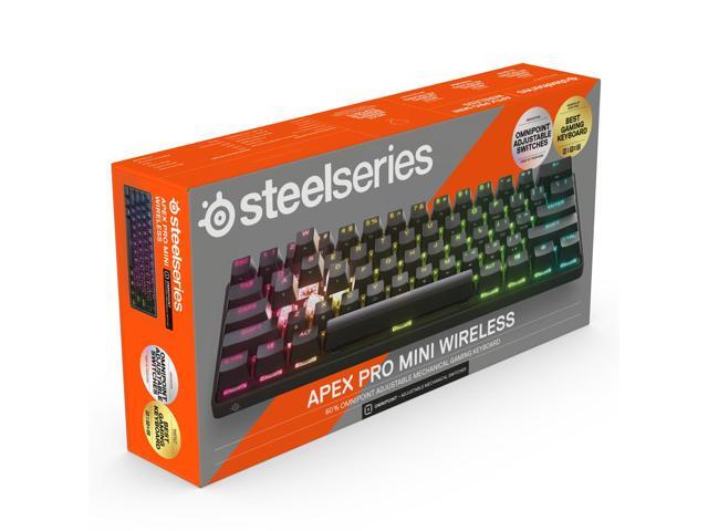 SteelSeries - Apex Pro Mini 60% V2 Wireless Mechanical OmniPoint Adjustable HyperMagnetic Gaming Keyboard with Rapid Tap - Black - image 5