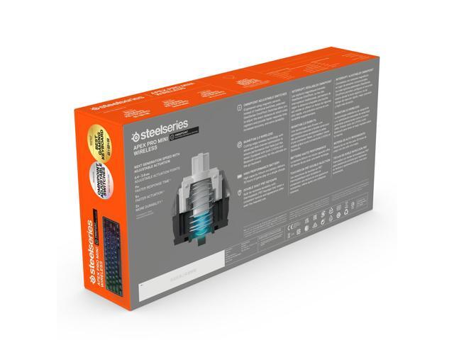 SteelSeries - Apex Pro Mini 60% V2 Wireless Mechanical OmniPoint Adjustable HyperMagnetic Gaming Keyboard with Rapid Tap - Black - image 6