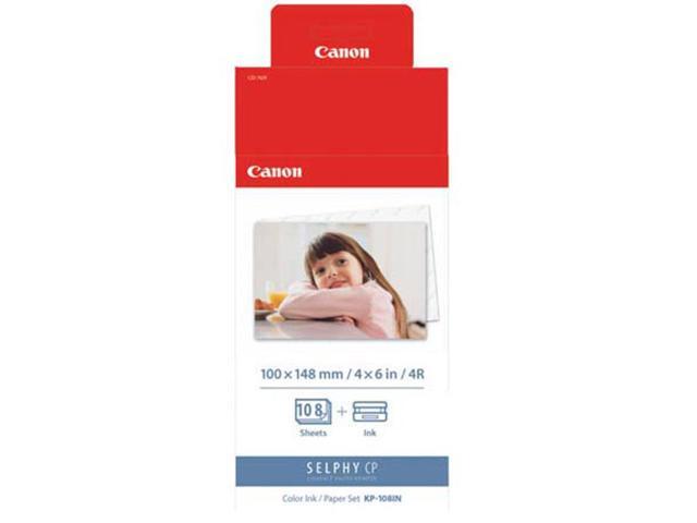 Canon 2 Pack KP-108IN Color Ink And Paper Set #3115B001 2