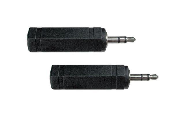 Hosa Technology 2x GMP-112 Analog Audio Adaptor 1/4' TRS to 3.5mm TRS #GMP112 2