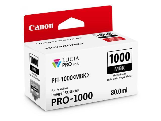 Canon 2 pack PFI-1000 MBK Matte Black LUCIA PRO ink for imagePROGRAF PRO-1000