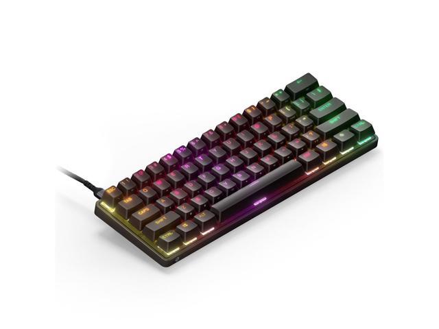 SteelSeries - Apex 9 Mini 60% Wired Optical OptiPoint Adjustable Actuation Switch Gaming Keyboard with Rapid Tap - Black - image 7