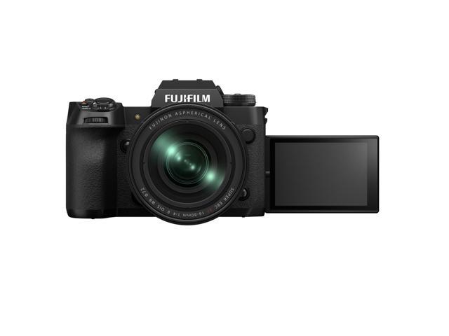 Fujifilm - X-H2 Mirrorless Camera with FUJINON XF16-80mmF4 R OIS WR Lens Kit - Black - image 2