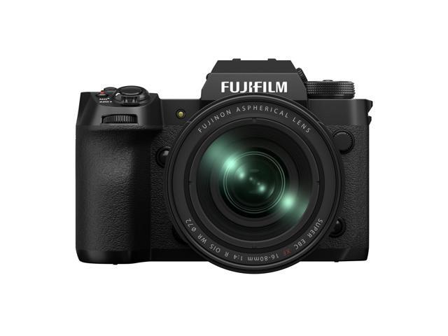 Fujifilm - X-H2 Mirrorless Camera with FUJINON XF16-80mmF4 R OIS WR Lens Kit - Black - image 3