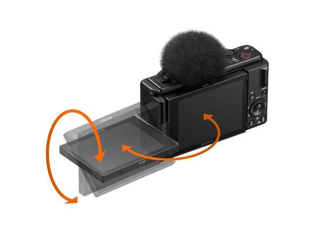 Sony - ZV-1F Vlog Camera for Content Creators and Vloggers - Black - image 9