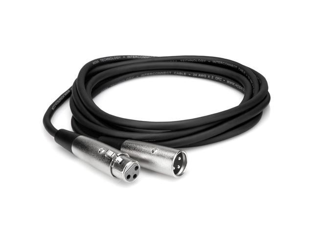 Hosa Technology Balanced Interconnect, XLR3F to XLR3M, 10 ft