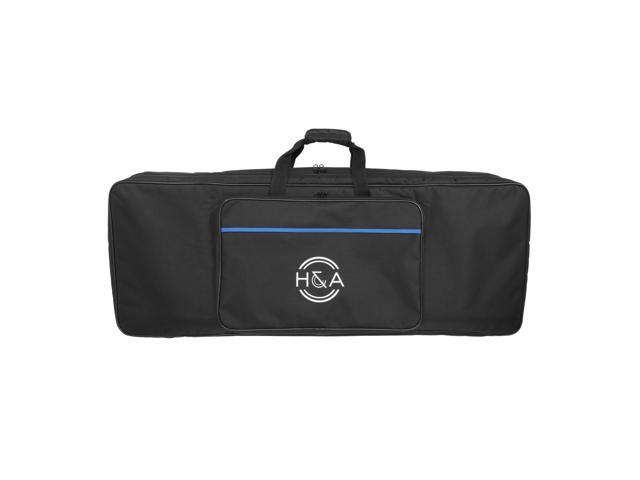 H & A Deluxe Gig Bag for 61 Key Keyboards
