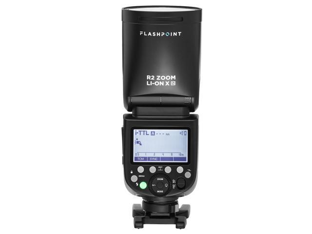 Flashpoint Zoom Li-on X R2 TTL On-Camera Round Flash Speedlight For Nikon (Godox V1)