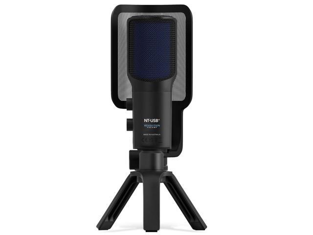 RØDE - NT-USB+ Wired Condenser Microphone with USB Type-C - Black/Blue - image 5