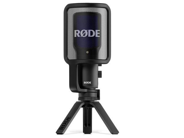 RØDE - NT-USB+ Wired Condenser Microphone with USB Type-C - Black/Blue - image 4