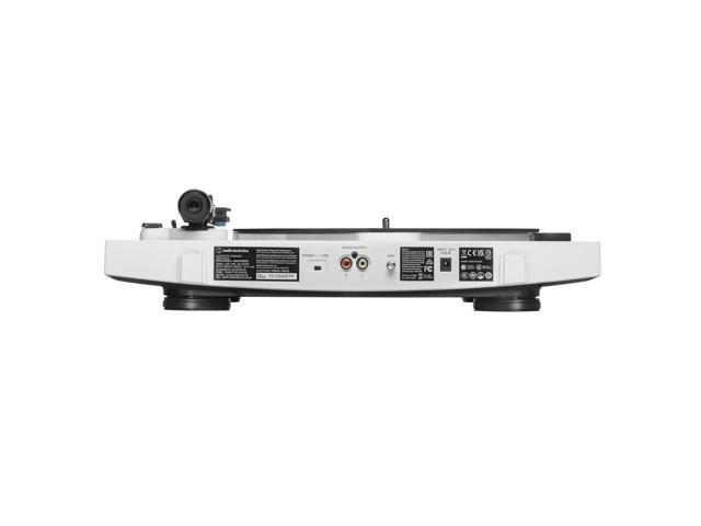 Audio Technica Wireless & Analog Automatic Belt-Drive Turntable - White