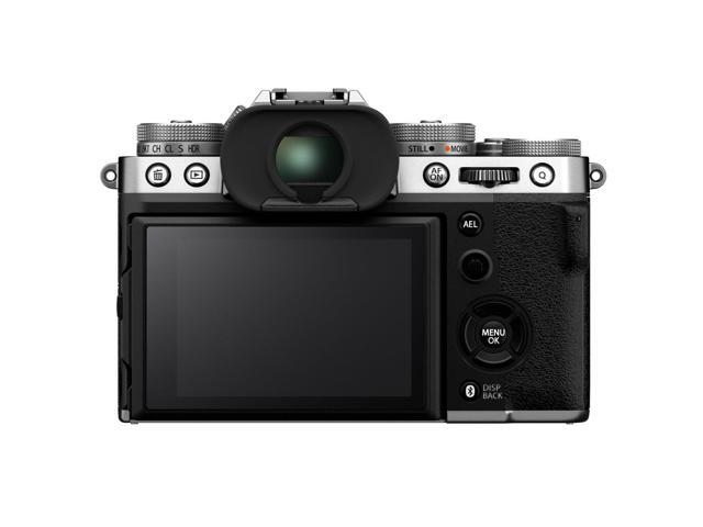 Fujifilm X-T5 Mirrorless Camera with XF 16-80mm f/4.0 R OIS WR Lens, Silver