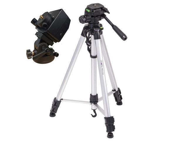 iOptron SkyTracker Pro Camera Mount with Polar Scope, Mount Only - Bundle with Camera Tripod