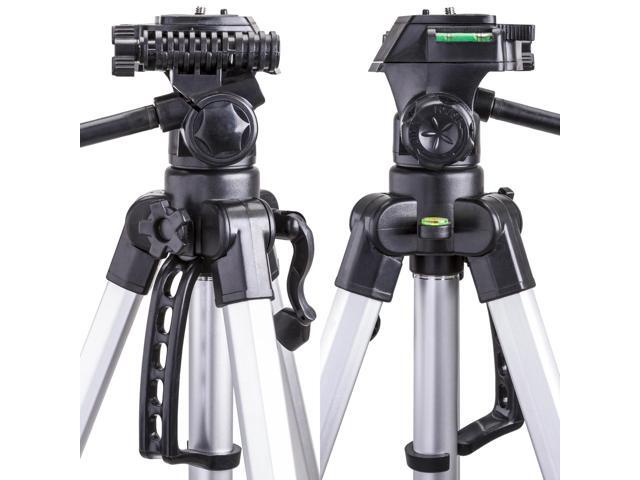 Takama Aluminum 3-Section Tripod with 3-Way Head, 66' Max Height
