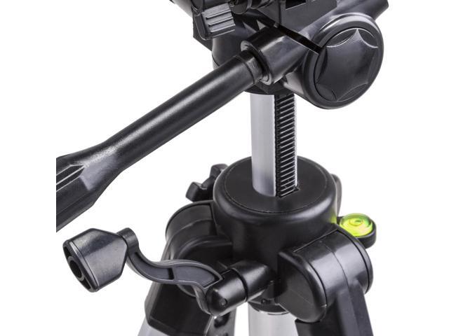 Takama Aluminum 3-Section Tripod with 3-Way Head, 66' Max Height