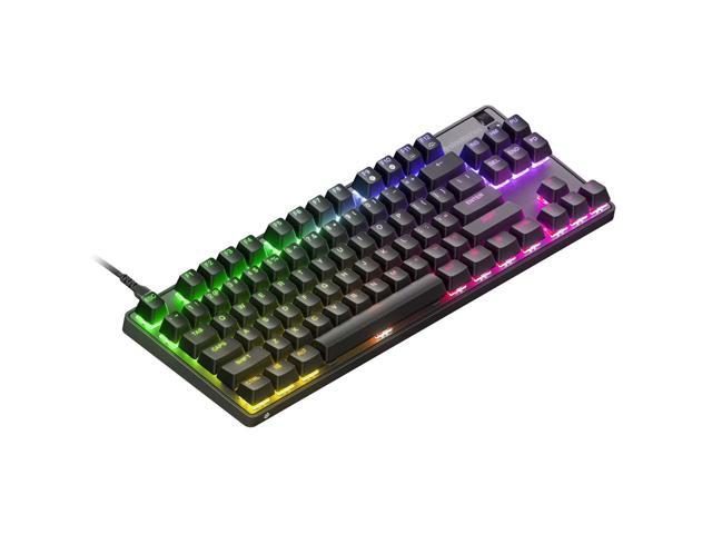 SteelSeries - Apex 9 TKL Wired Optical OptiPoint Adjustable Actuation Switch Gaming Keyboard with Rapid Tap - Black - image 9