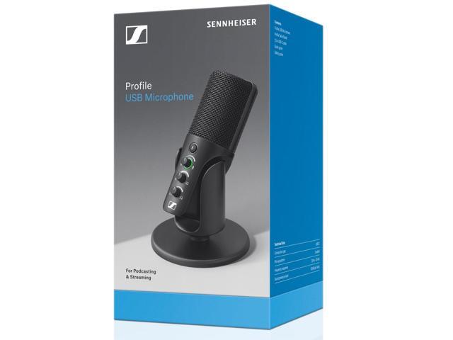 Sennheiser - Profile USB Condenser Microphone with Desktop Stand - Black - image 7