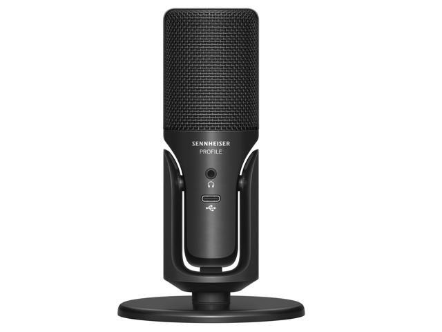 Sennheiser - Profile USB Condenser Microphone with Desktop Stand - Black - image 8