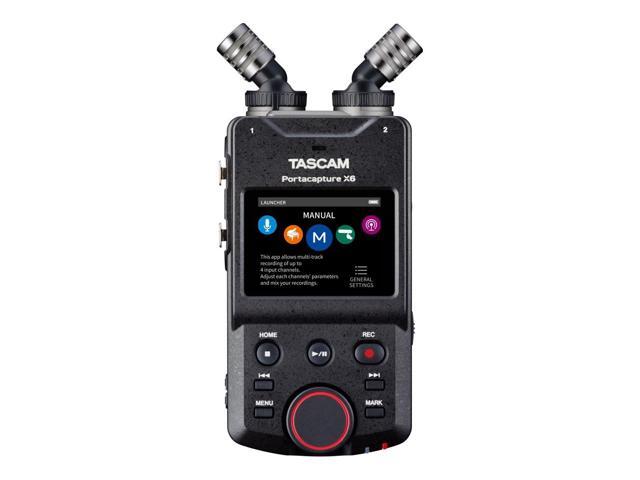 Tascam Portacapture X6 High Resolution Multi-Track Handheld Recorder