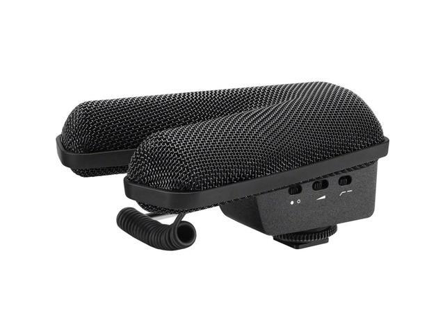 Sennheiser - MKE 440 Compact Stereo Shotgun Microphone with 3.5mm Connector for Cameras - Black - image 4