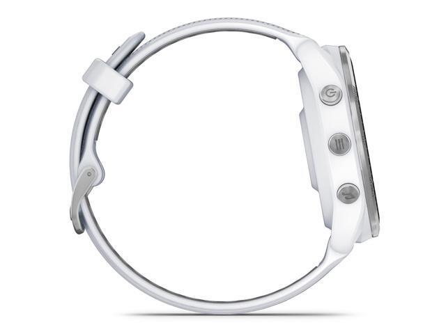 Garmin - Forerunner 965 GPS Smartwatch 47 mm Fiber-reinforced polymer - Titanium/Whitestone - (2023) - image 6