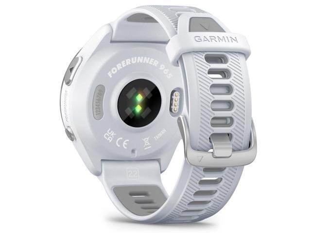 Garmin - Forerunner 965 GPS Smartwatch 47 mm Fiber-reinforced polymer - Titanium/Whitestone - (2023) - image 8