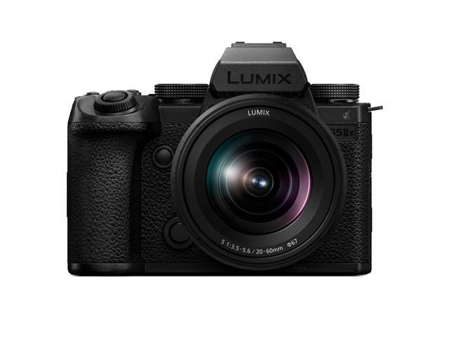Panasonic - LUMIX S5IIX Mirrorless Full Frame Camera with 20-60mm F3.5-5.6 L Mount Lens - Black - image 3