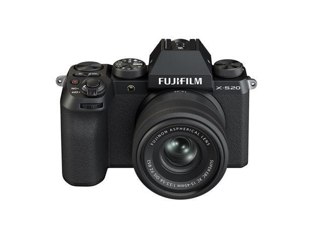Fujifilm - X-S20 Mirrorless Camera with XC15-45mm Lens Bundle - Black - image 7