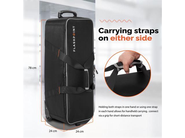 Flashpoint CB-04 Wheeled Hard Carrying Case #FP-CB04