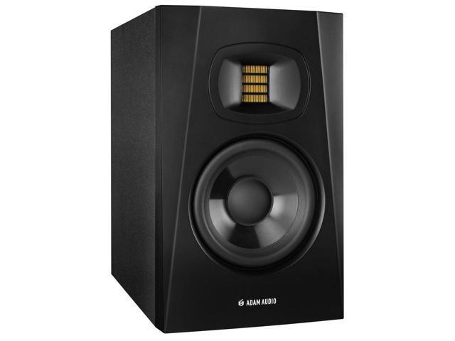 Adam Audio Professional T-Series T5V 5' 70W 2-Way Active Nearfield Monitor, Pair, Bundle with 2x 10' XLR Male to Female Microphone Cable