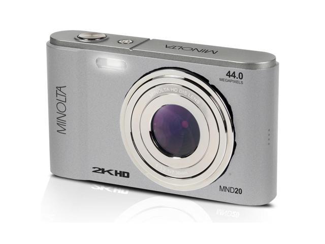 Minolta - MND20 44.0 Megapixel Digital Camera - Silver - image 3