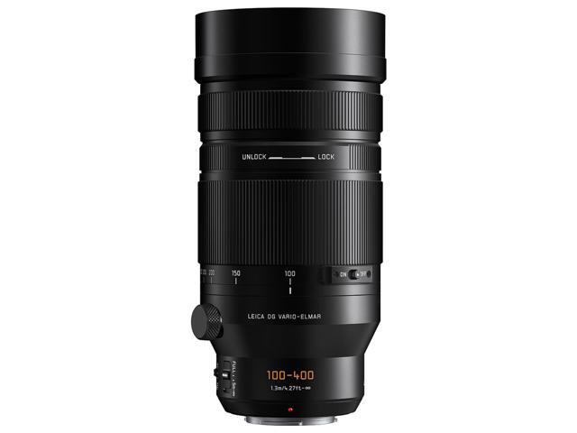 Panasonic Leica DG Vario-Elmarit 100-400mm f/4.0-6.3 II ASPH Lens, Bundle with 72mm CPL+UV Lens Filter Kit and Cleaning Kit