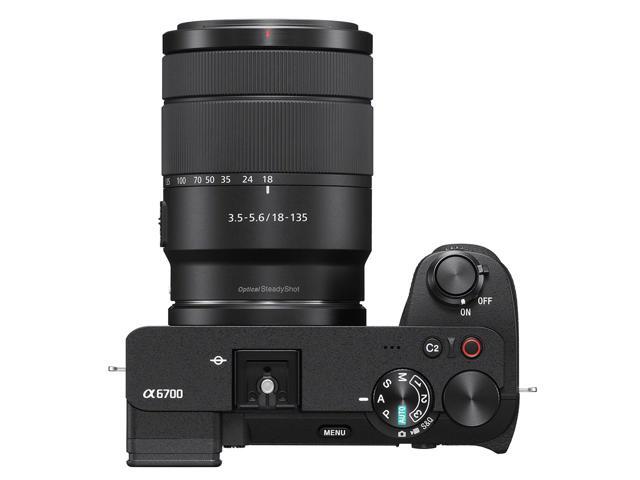 Sony - Alpha 6700 - APS-C Mirrorless Camera with E 18-135 mm Lens - Black - image 5