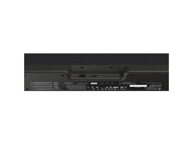 Sennheiser - AMBEO Soundbar Mini Compact Device with Adaptive Features and Multiple Connectivity - Black - image 12