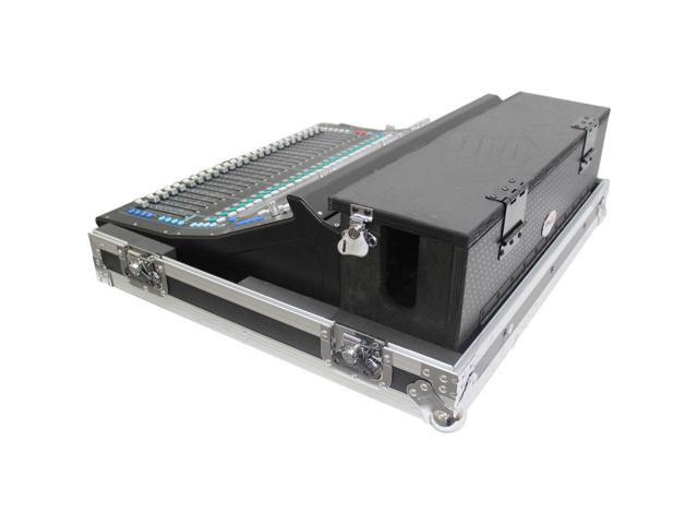 ProX XS-AHSQ5DHW ATA-300 Style Flight Case with Doghouse and Wheels for Allen & Heath SQ5 Console Mixer