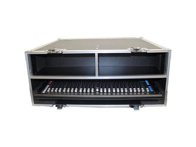 ProX XS-AHSQ5DHW ATA-300 Style Flight Case with Doghouse and Wheels for Allen & Heath SQ5 Console Mixer