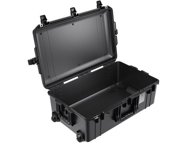 Pelican 1595 Air Wheeled Waterproof Hard Case without Foam Insert, Black