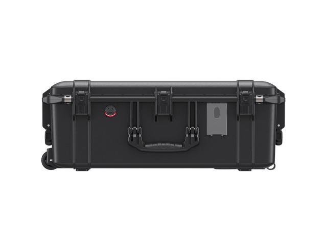 Pelican 1595 Air Wheeled Waterproof Hard Case without Foam Insert, Black