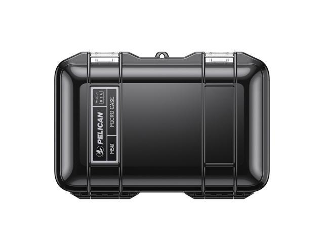 Pelican M50 Waterproof Hard Micro Case, Medium, Black #M500-0250-110