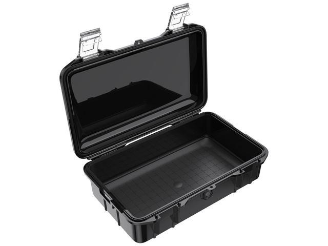 Pelican M60 Waterproof Hard Micro Case, Large, Black #M600-0250-110