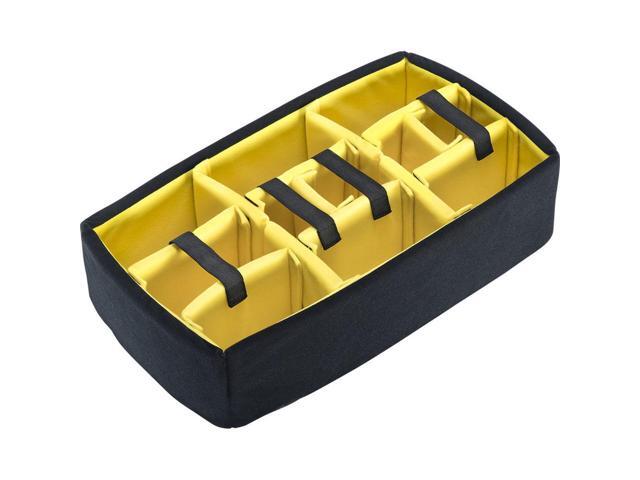 Pelican 1515 Padded Divider Set for 1510 Cases, Yellow/Black #015100-4050-000