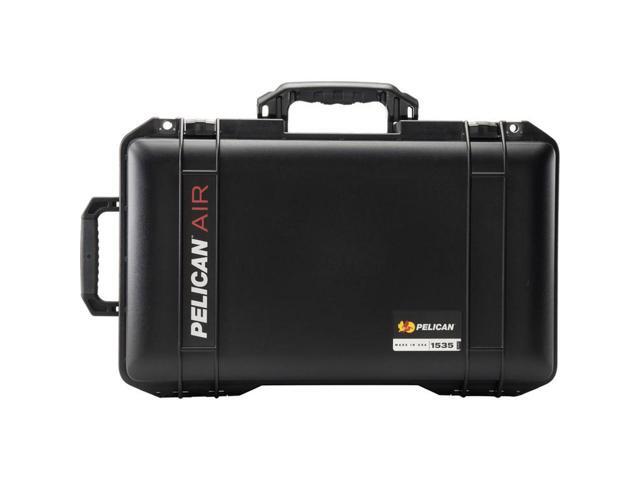 Pelican 1535 Air Wheeled Carry-On Case, No Foam, 2017, Black #015350-0012-110