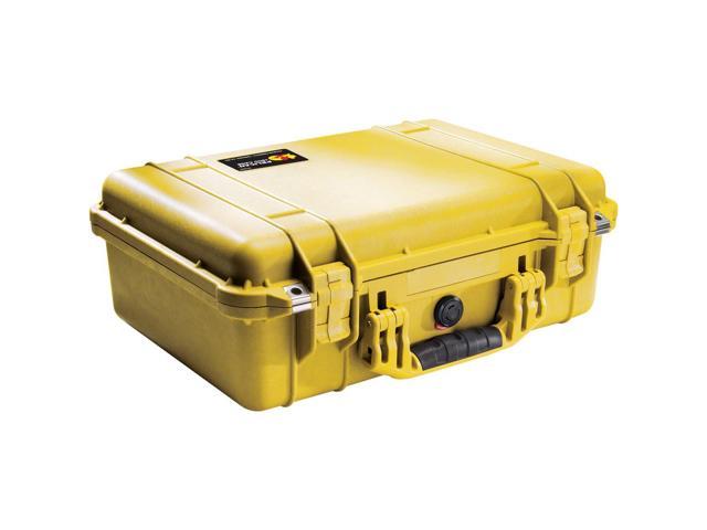 Photos - Camera Bag Pelican 1500 Watertight Hard Case with Foam Insert - Yellow #1500-000-240 