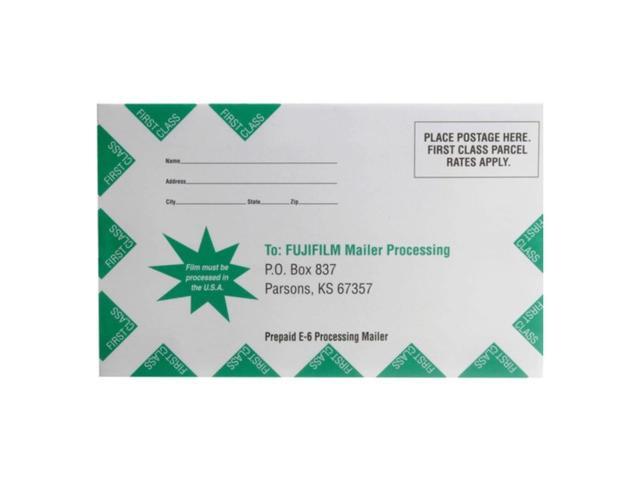 Fujifilm Slide Processing Mailer for 35mm and 120 E6 Slide Film Mailer (1-Roll)